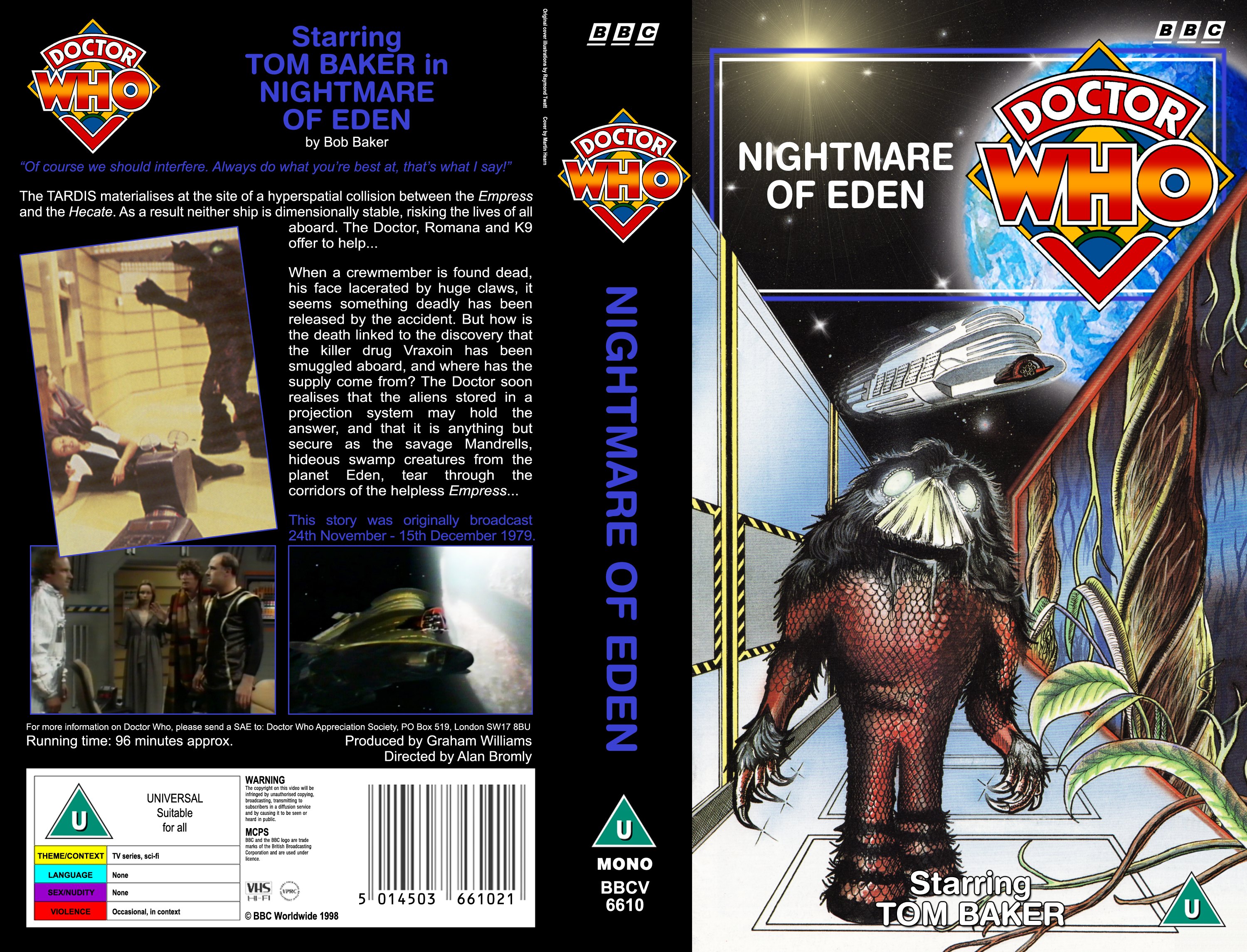 Nightmare of Eden covers