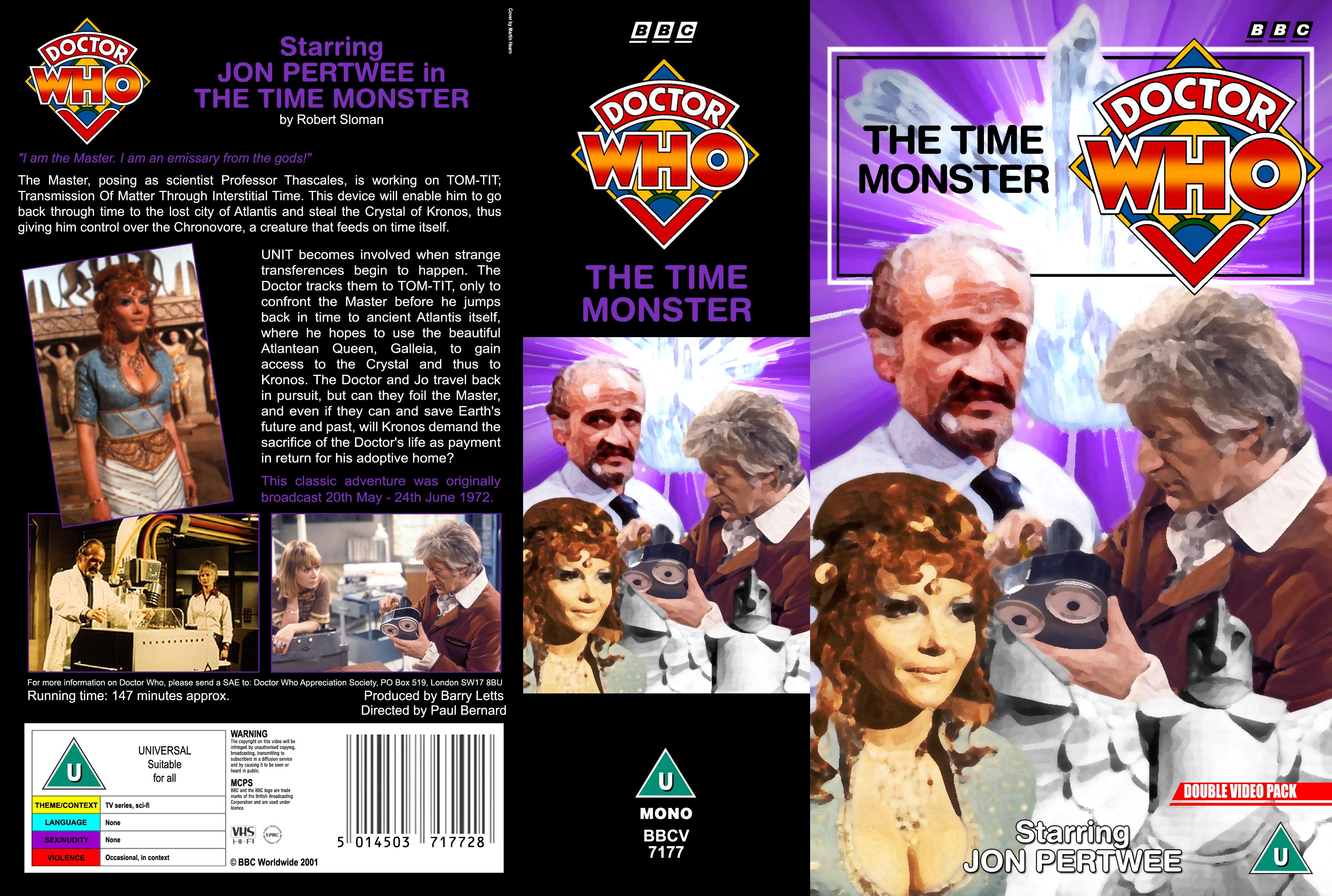 The Time Monster covers