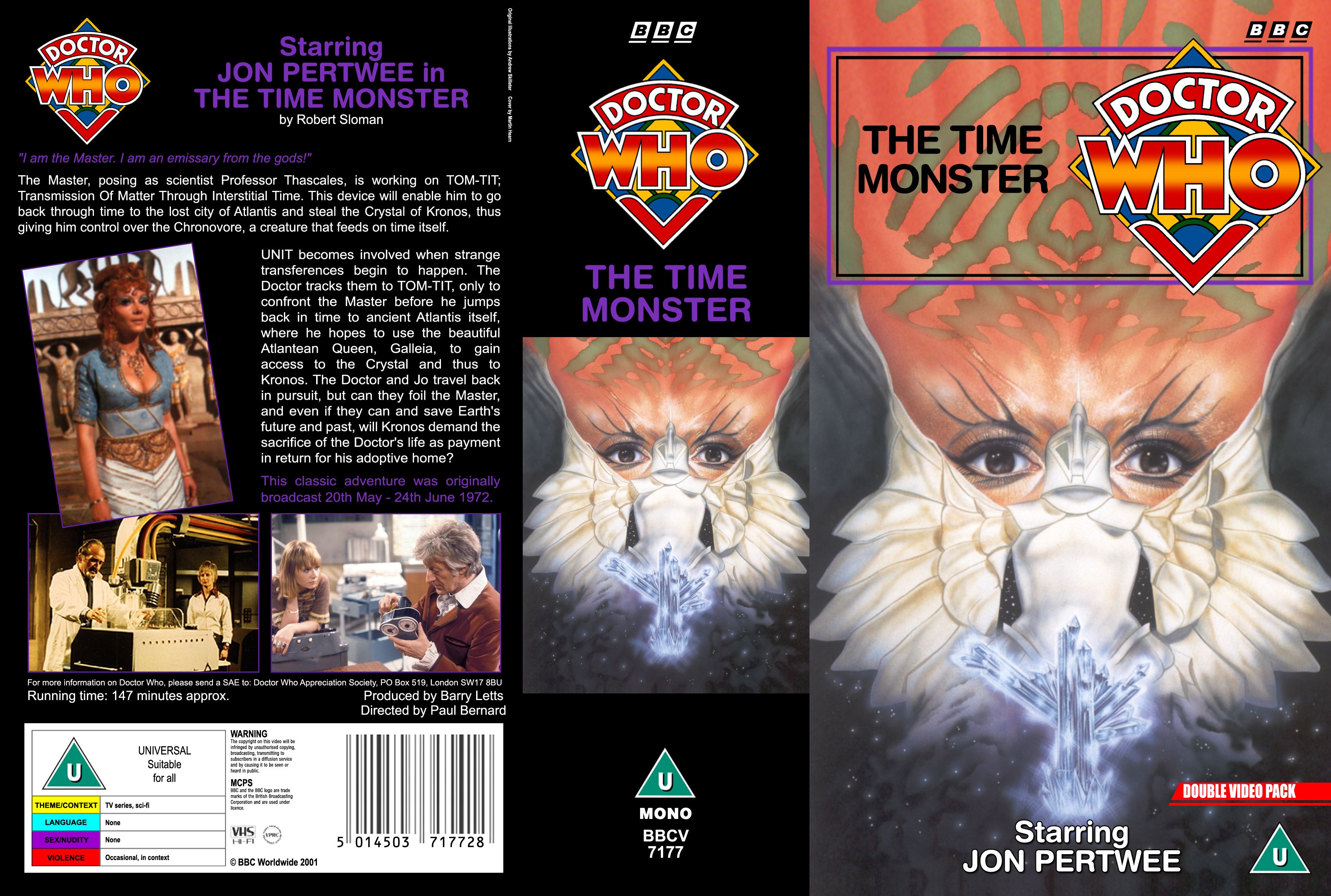 The Time Monster covers