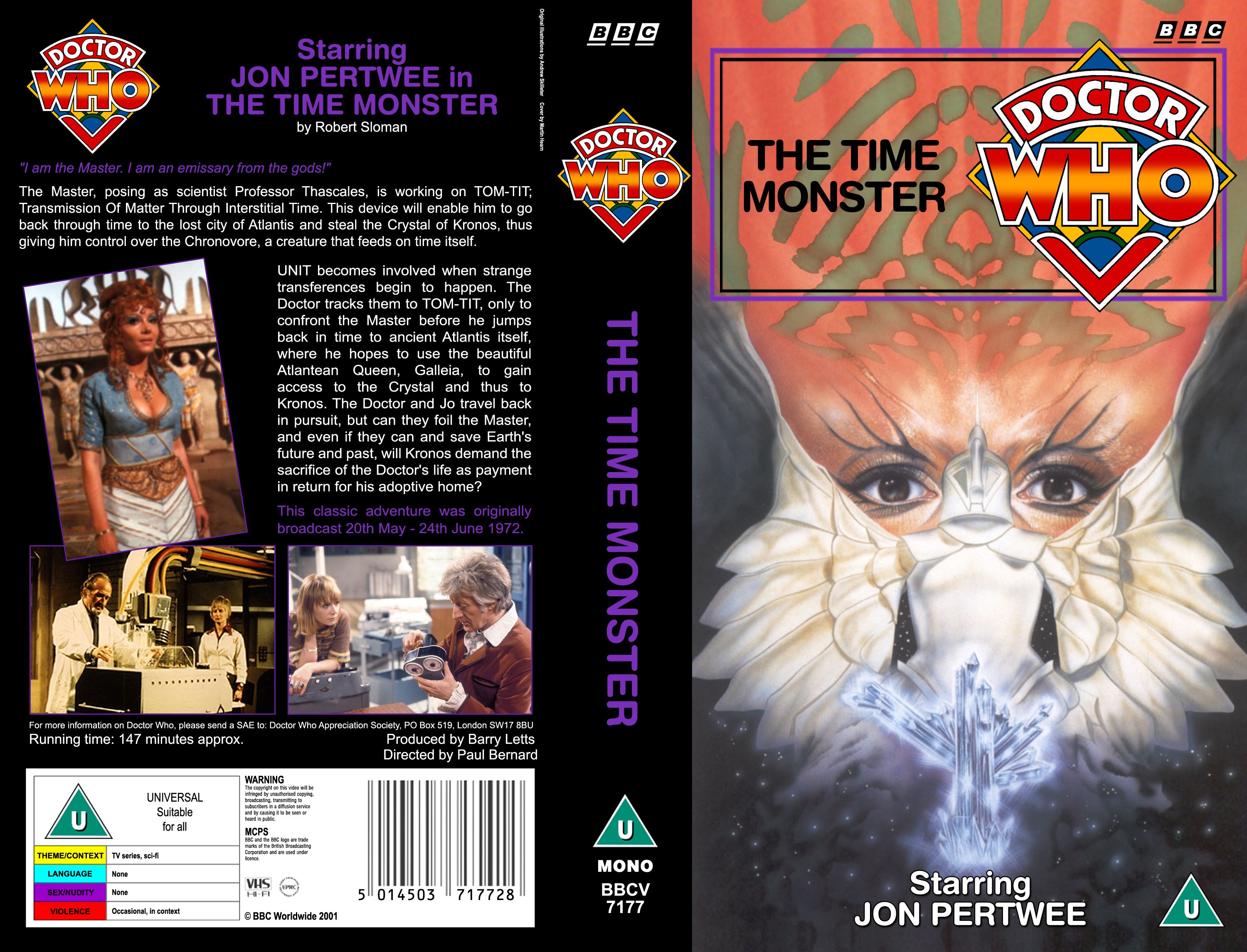 The Time Monster covers