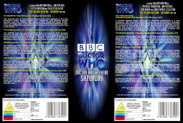 My double pack insert for Doctor Who Weekend - Saturday