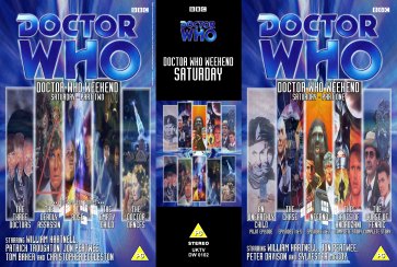 My double pack cover for Doctor Who Weekend - Saturday