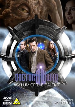 DVD cover for Asylum of the Daleks