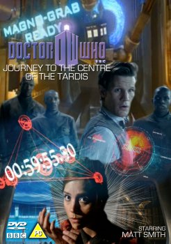 DVD cover for Journey to the Centre of The TARDIS