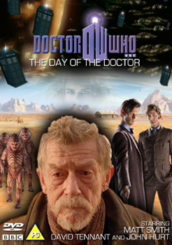 DVD cover for The Day of The Doctor