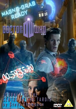 Alternative style DVD cover for Journey to the Centre of The TARDIS
