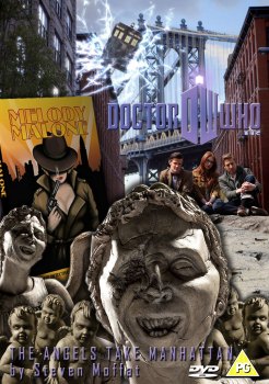 Alternative style DVD cover for The Angels Take Manhattan