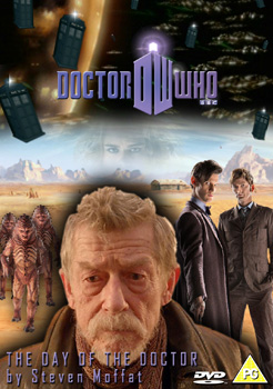 Alternative style DVD cover for The Day of The Doctor