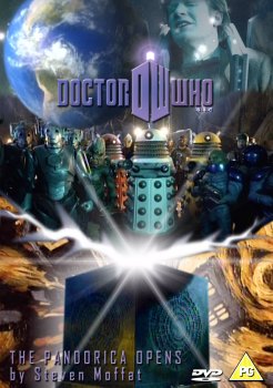 Alternative style DVD cover for The Pandorica Opens