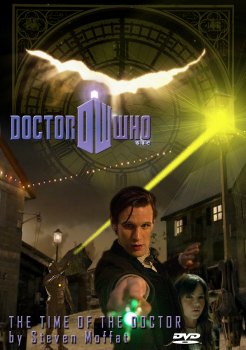 Alternative style DVD cover for The Time of The Doctor