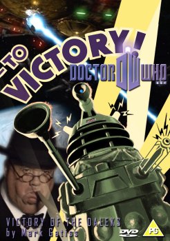 Alternative style DVD cover for Victory of the Daleks