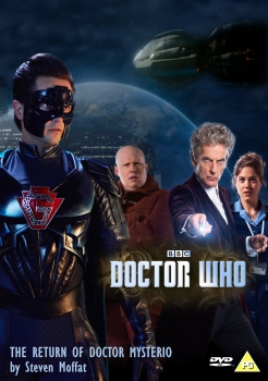Alternative style DVD cover for The Return of Doctor Mysterio