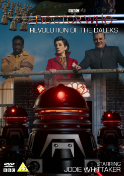DVD cover for Revolution of the Daleks