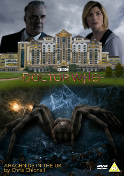 Alternative style DVD cover for Arachnids In The UK