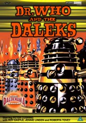 Film logo cover for Dr. Who and the Daleks DVD including Dalekmania documentary