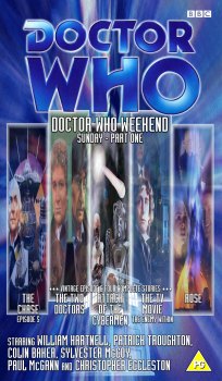 My cover for Doctor Who Weekend Tape 1 - Sunday part 1