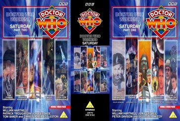 My double pack cover for Doctor Who Weekend - Saturday