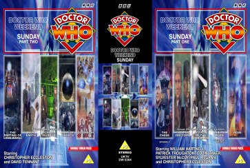 My double pack cover for Doctor Who Weekend - Sunday