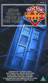 My cover for More Than 30 Years In The TARDIS, artwork by Andrew Skilleter