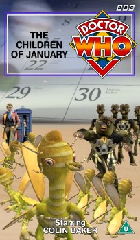 Alternative diamond 'retro' logo cover for The Children of January