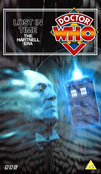 Cover for VHS copy of Lost in Time - Hartnell - with picture spine