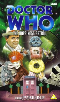 My alternative cover for The Happiness Patrol