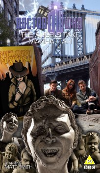 VHS cover for The Angels Take Manhattan