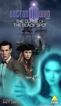 VHS cover for The Curse of the Black Spot