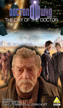 VHS cover for The Day of The Doctor