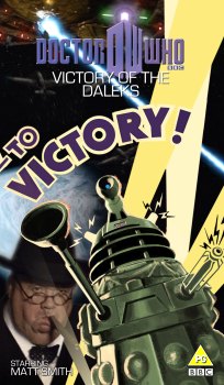 VHS cover for Victory of the Daleks