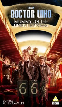 VHS cover for Mummy on the Orient Express