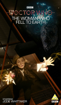 VHS cover for The Woman Who Fell To Earth