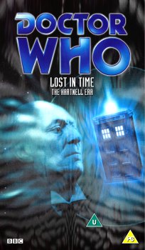 Cover for VHS copy of Lost in Time - Hartnell - with picture spine