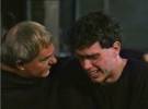 Cadfael tries to comfort the confessional Oswin in The Virgin In The Ice