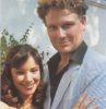 Colin Baker and fellow newcomer to the series Nicola Bryant in 1983 during their photocall
