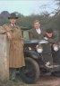 The 1979 TV revival that didn't; Tony Vogel (left) as Dick Barton, James Cosmo as Jock and Anthony Heaton (crouched over car) as Snowey