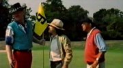 Hugh accuses of Jim of cheating when he doesn't take the stuck pin out for Nick's putt