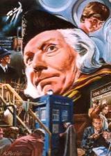 Kevin Parrish's beautiful painting of the first Doctor Who story - An Unearthly Child