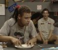 Comedy success in sci-fi circles - Red Dwarf (Craig Charles and Chris Barrie)