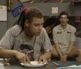 Comedy success in sci-fi circles - Red Dwarf (Craig Charles and Chris Barrie)