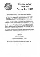 PPS List December 2005