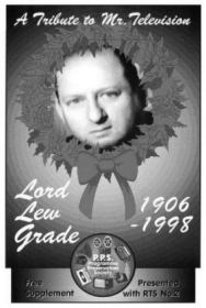 Trbute to Lord Lew Grade and Michael Craze supplement