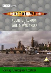 Adam Taylor-Creek's DVD cover for Aliens of London & World War Three