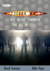 Adam Taylor-Creek's DVD cover for Rise of the Cybermen and The Age of Steel