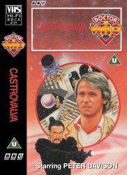 Michael's audio cassette cover for Castrovalva, art by Andrew Skilleter