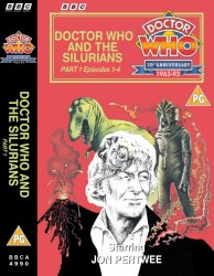 Michael's audio cassette cover for Doctor Who and the Silurians - Tape 1, art by Chris Achilleos