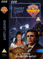 Michael's audio cassette cover for Ghost Light, art by Colin Howard