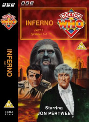 Michael's audio cassette cover for Inferno - Tape 1, art by Colin Howard