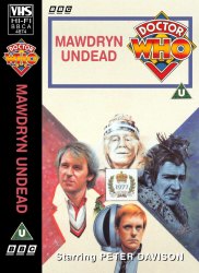 Michael's audio cassette cover for Mawdryn Undead, art by Alister Pearson