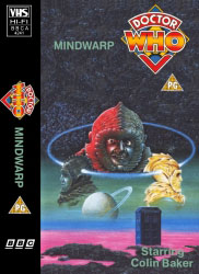 Michael's audio cassette cover for Mindwarp, art by Alister Pearson